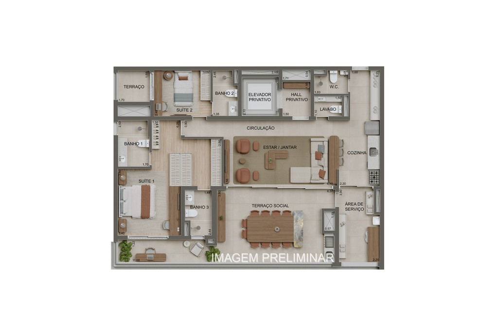 Apartamento, 2 quartos, 84 m² - Foto 30