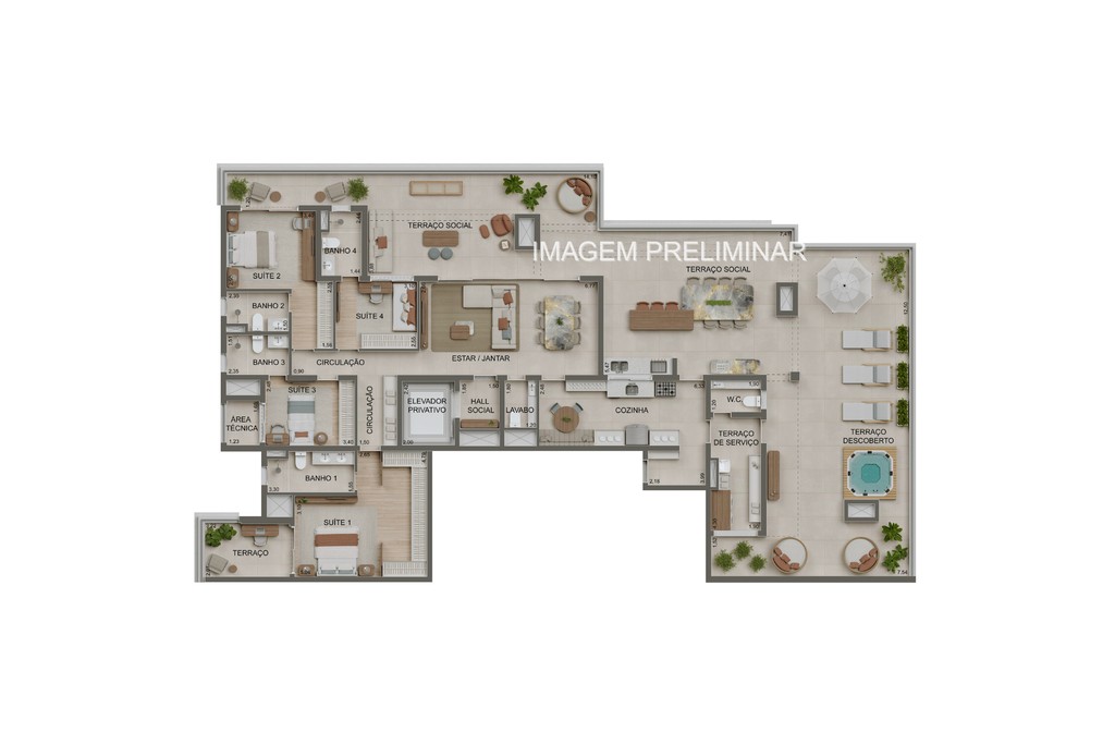 Apartamento, 2 quartos, 84 m² - Foto 32