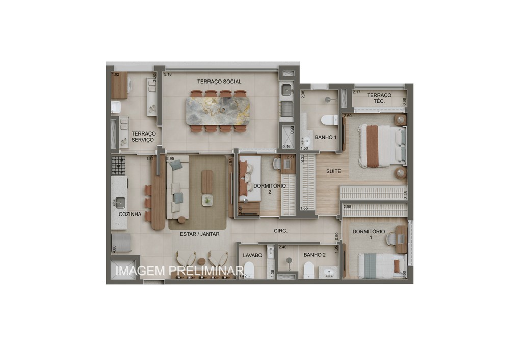 Apartamento, 2 quartos, 84 m² - Foto 26