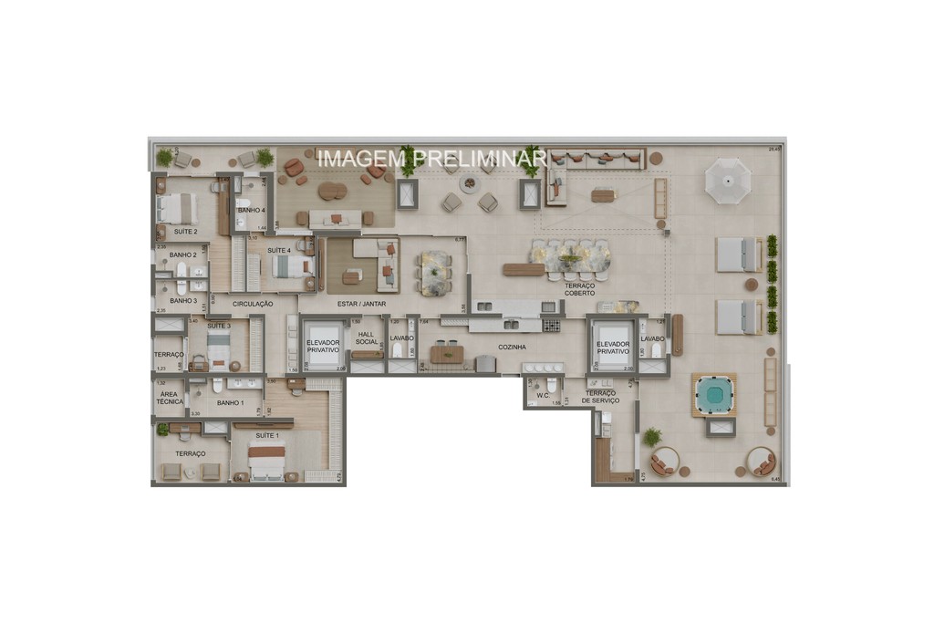 Apartamento, 2 quartos, 84 m² - Foto 34