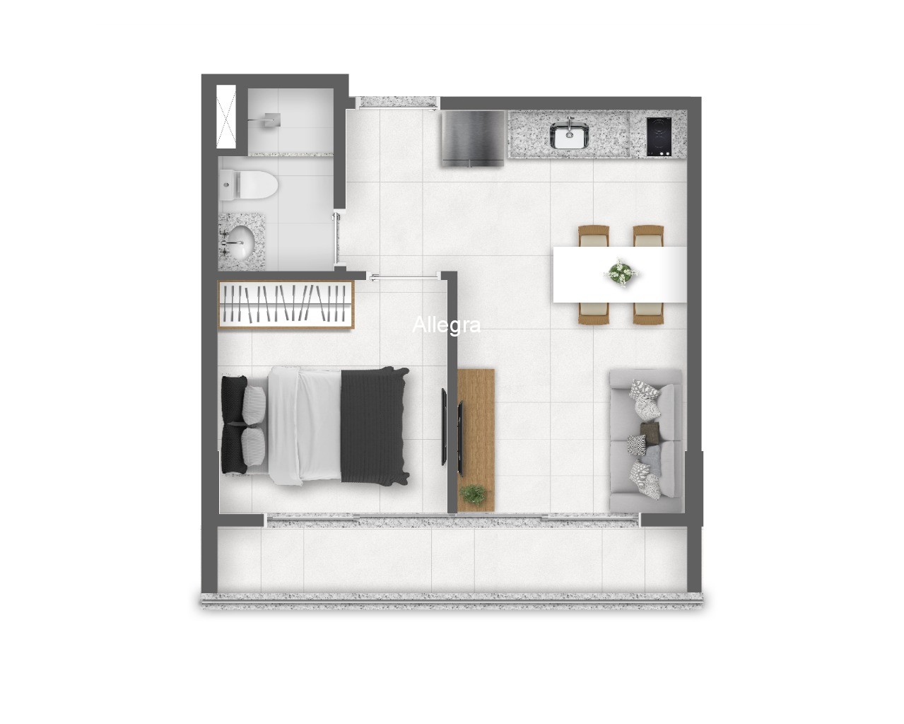 Apartamento, 1 quarto, 38 m² - Foto 22