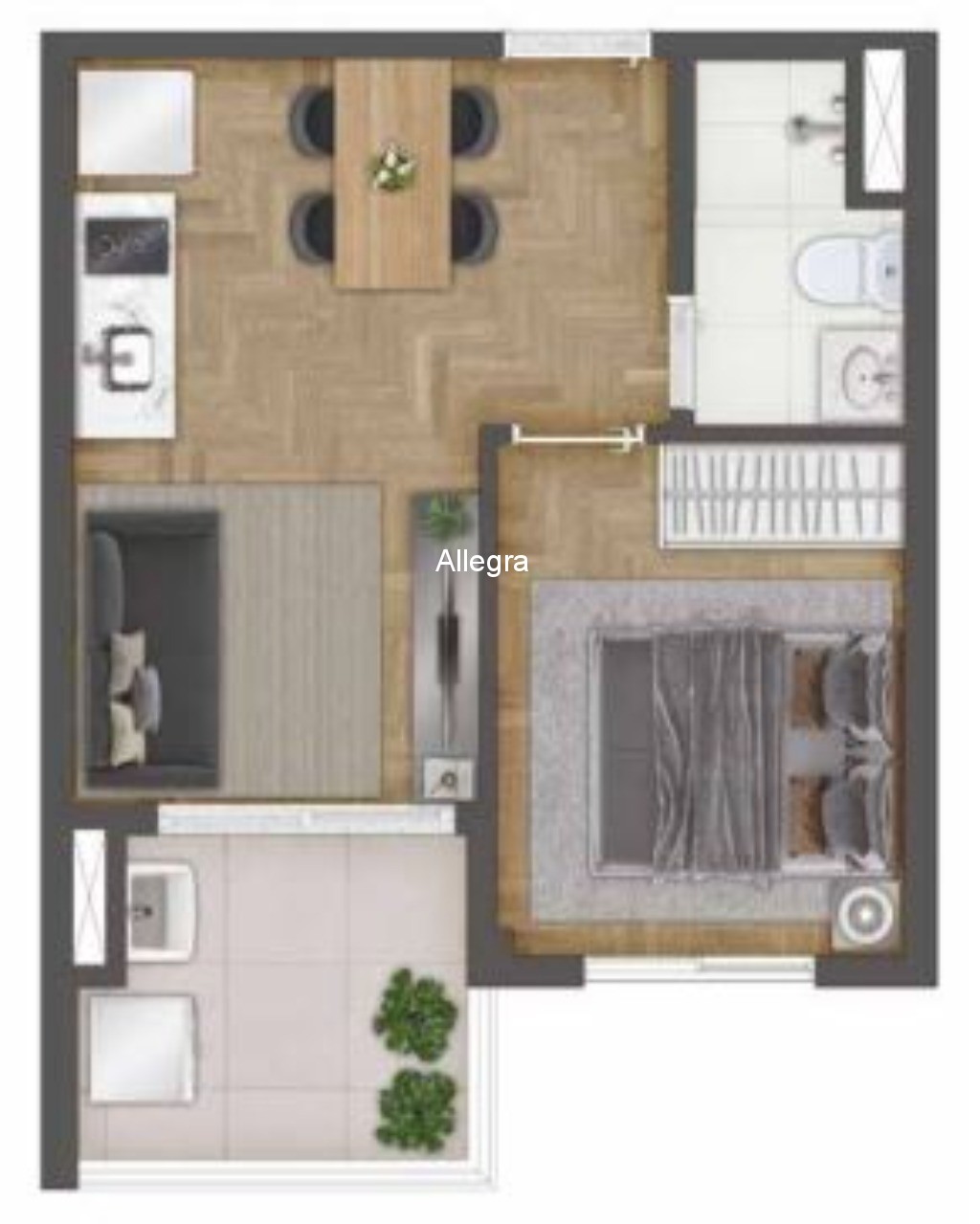Apartamento, 1 quarto, 40 m² - Foto 9