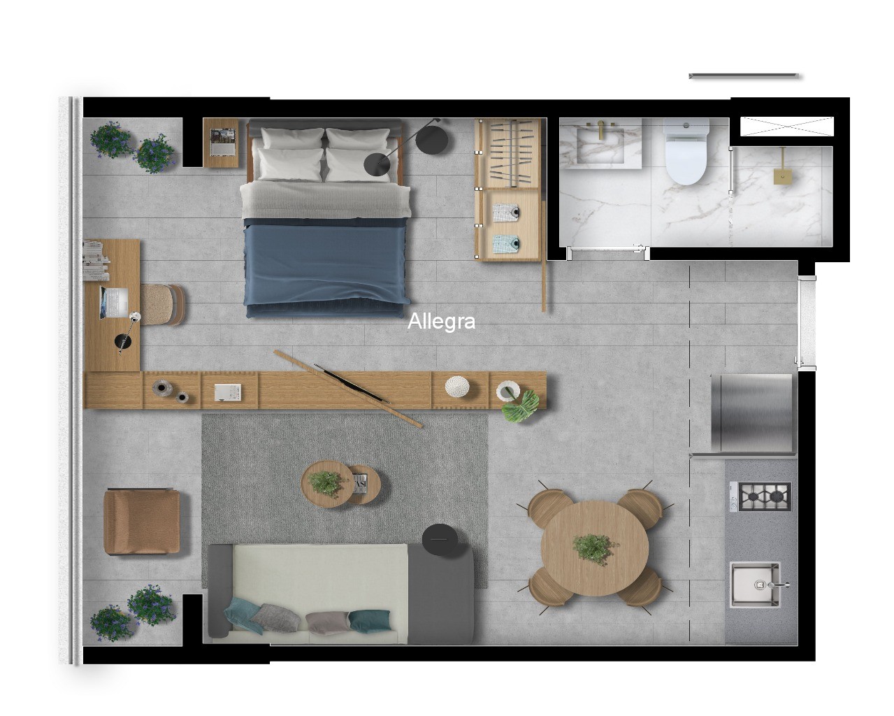 Apartamento, 1 quarto, 38 m² - Foto 21