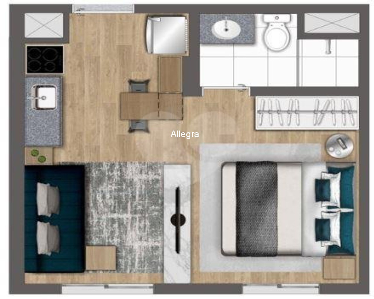 Apartamento à venda com 2 quartos, 44m² - Foto 46