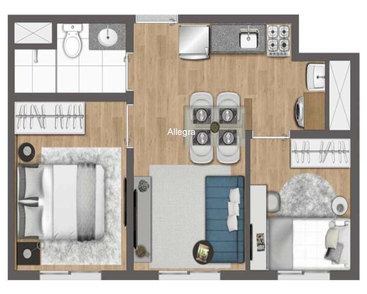 Apartamento, 2 quartos, 42 m² - Foto 28