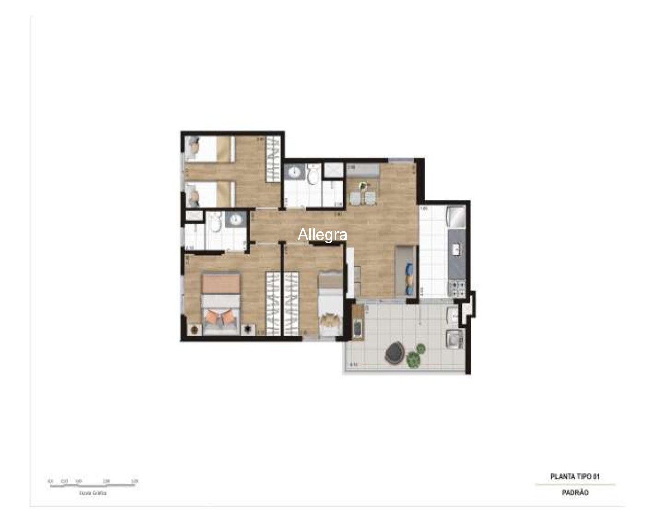 Apartamento, 2 quartos, 42 m² - Foto 7