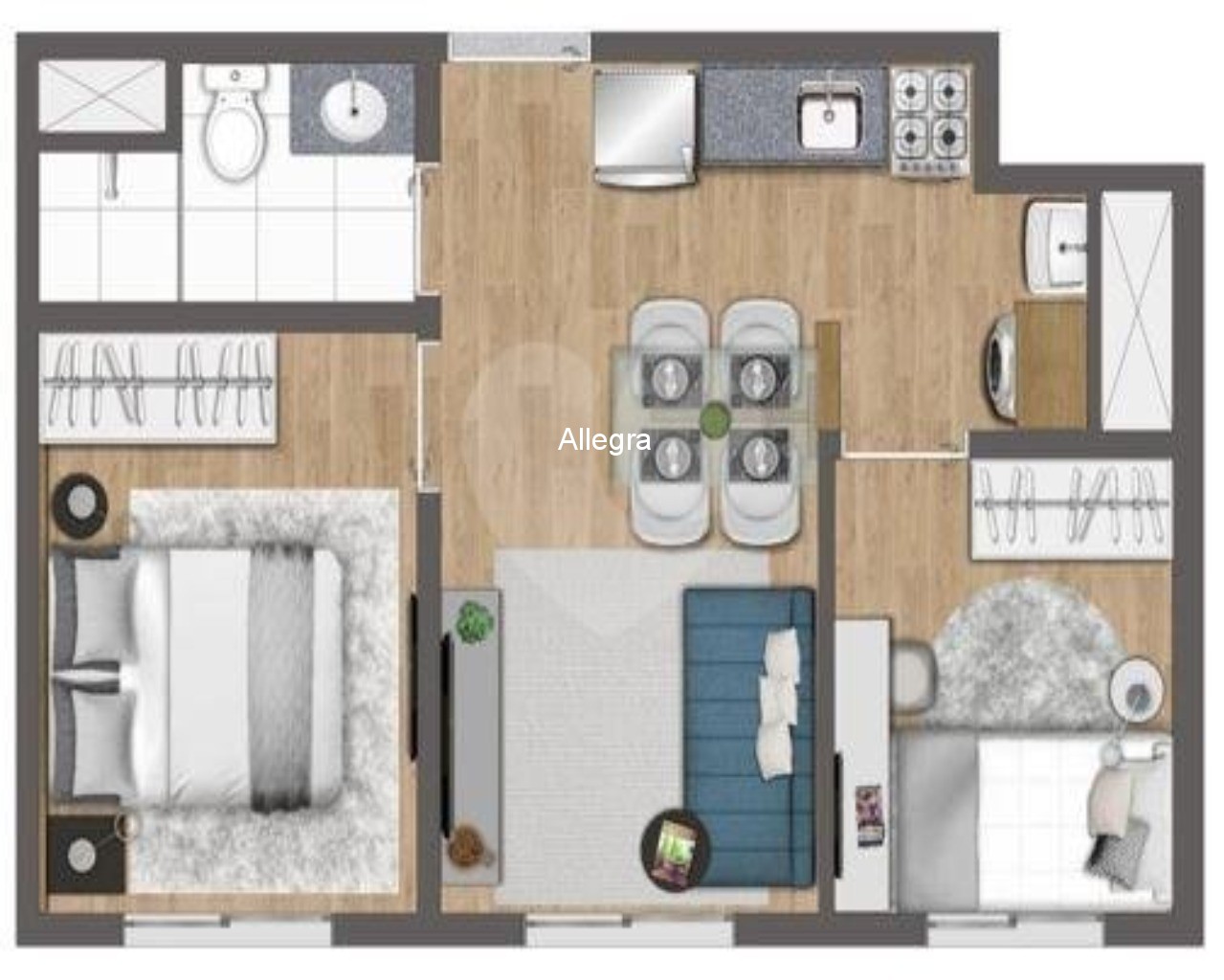 Apartamento, 2 quartos, 42 m² - Foto 47