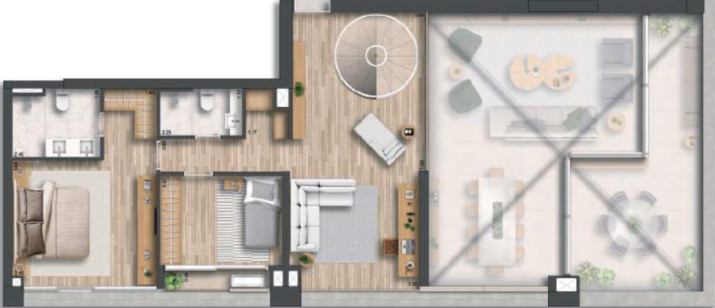 Apartamento à venda com 3 quartos, 134m² - Foto 32