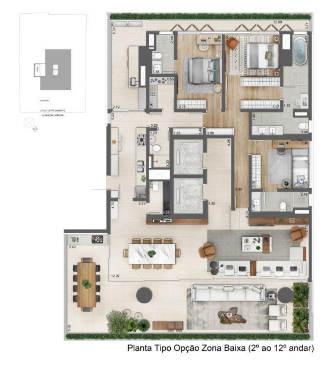 Apartamento, 4 quartos, 585 m² - Foto 19
