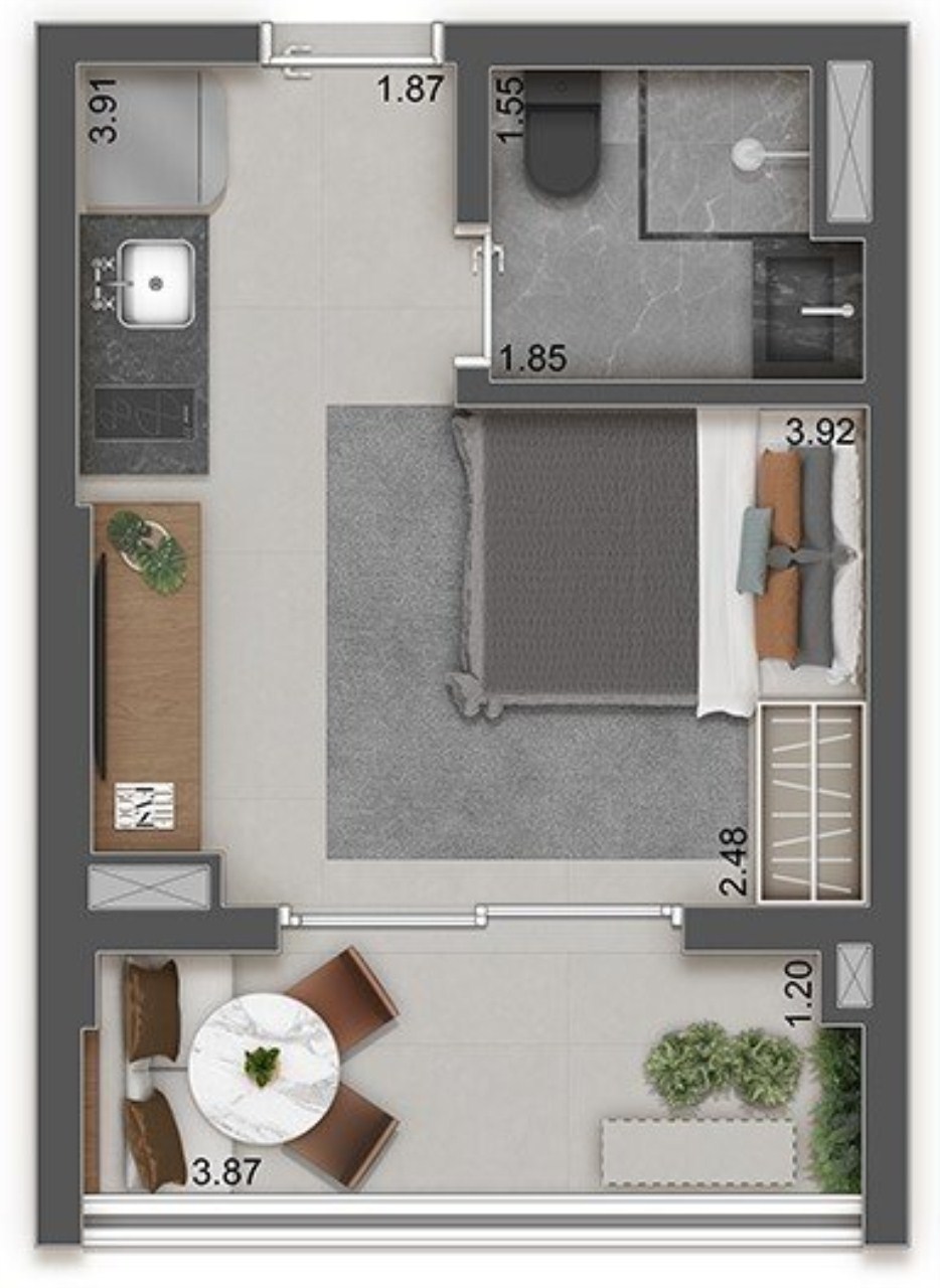Apartamento, 3 quartos, 82 m² - Foto 33
