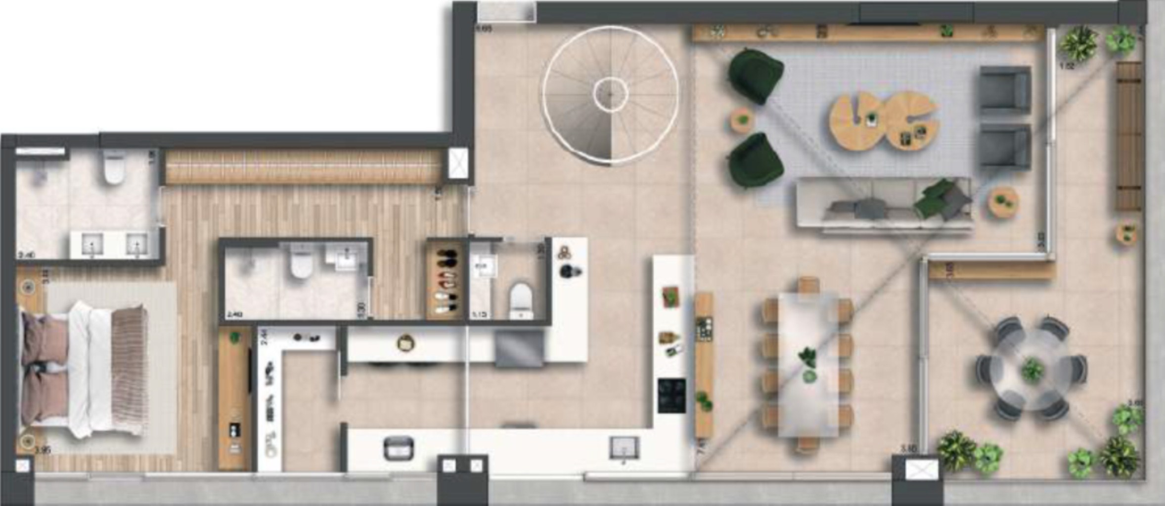 Apartamento à venda com 3 quartos, 134m² - Foto 31