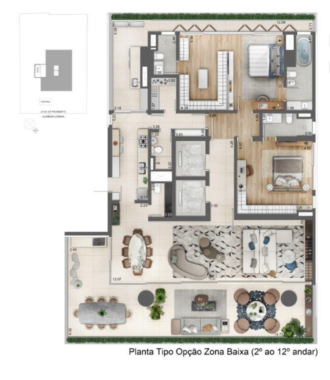 Apartamento, 4 quartos, 585 m² - Foto 18