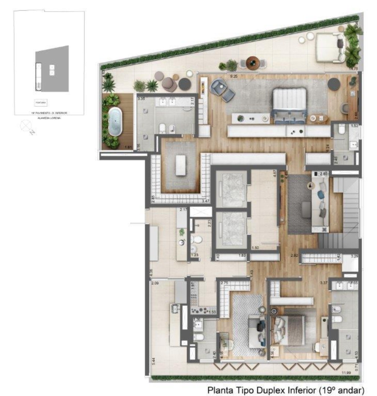 Apartamento, 4 quartos, 585 m² - Foto 21