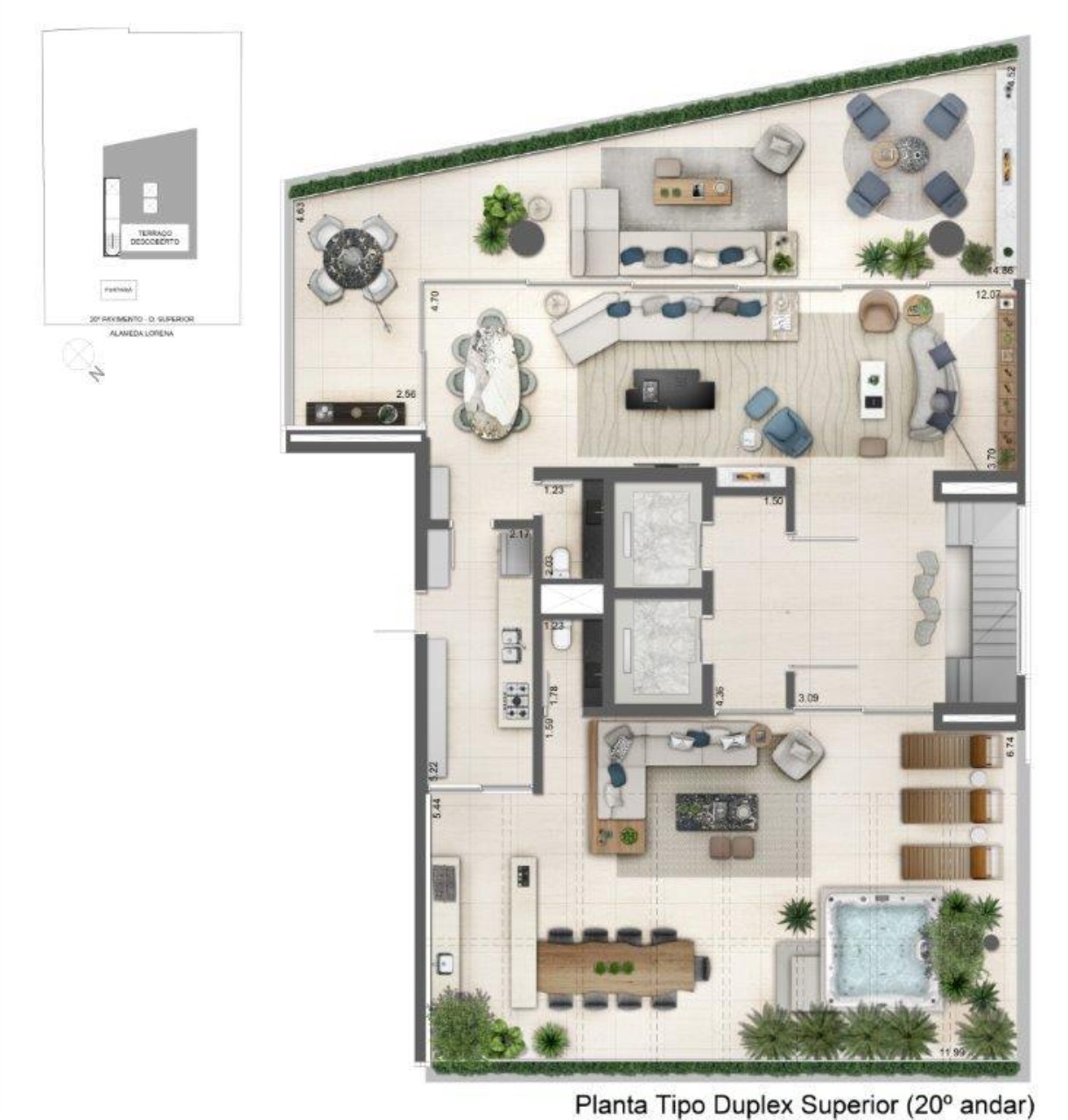 Apartamento, 4 quartos, 585 m² - Foto 22
