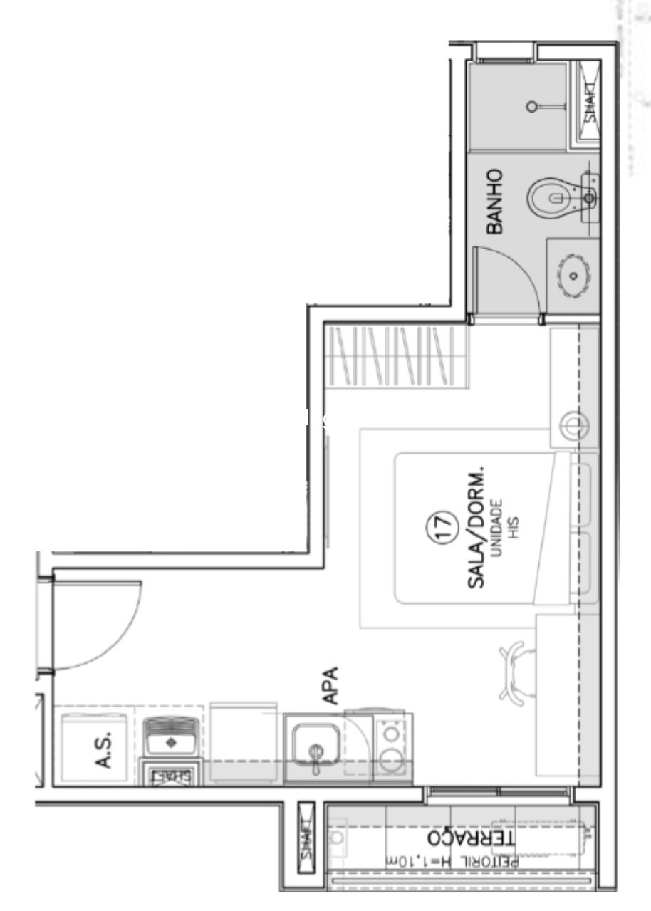 Apartamento, 1 quarto, 24 m² - Foto 21