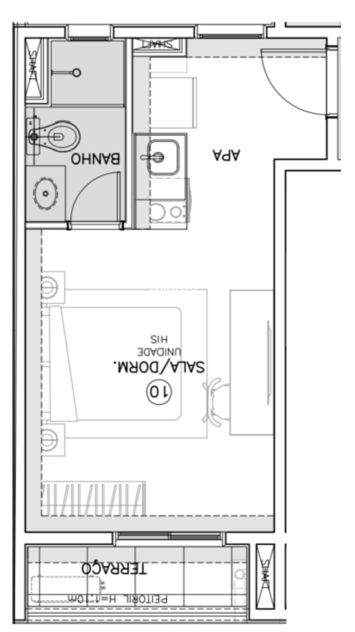 Apartamento, 1 quarto, 24 m² - Foto 23