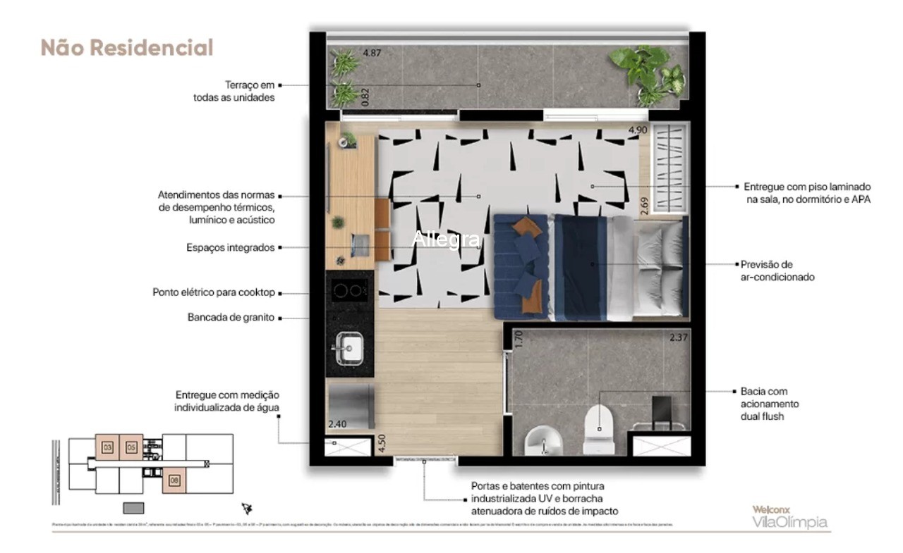 Apartamento, 1 quarto, 79 m² - Foto 23