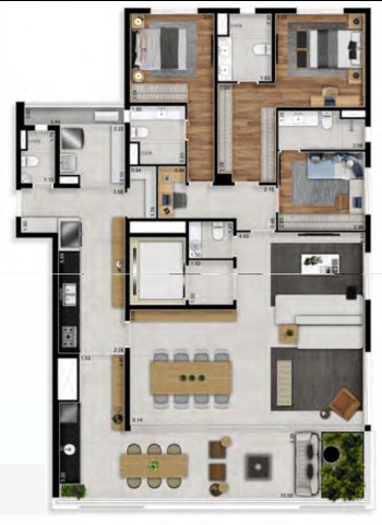 Apartamento, 3 quartos, 140 m² - Foto 26
