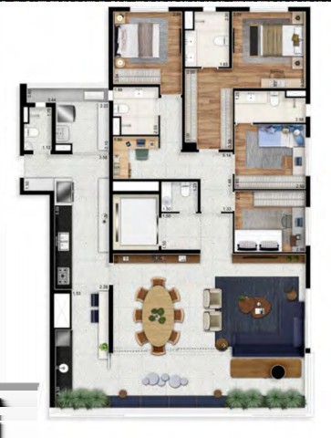 Apartamento, 3 quartos, 140 m² - Foto 27