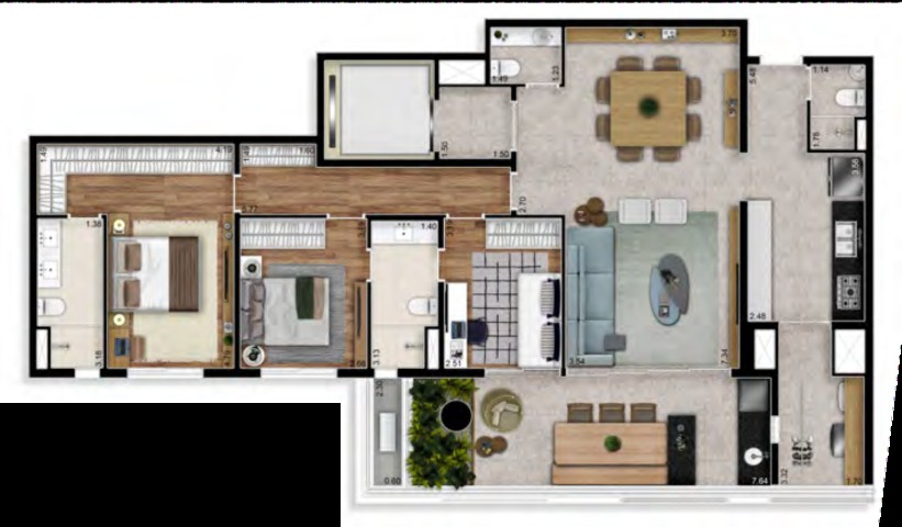 Cobertura, 3 quartos, 315 m² - Foto 28