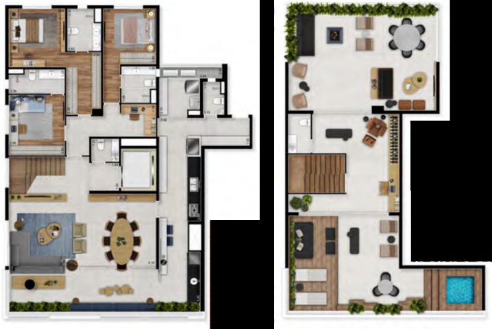 Cobertura, 3 quartos, 315 m² - Foto 33