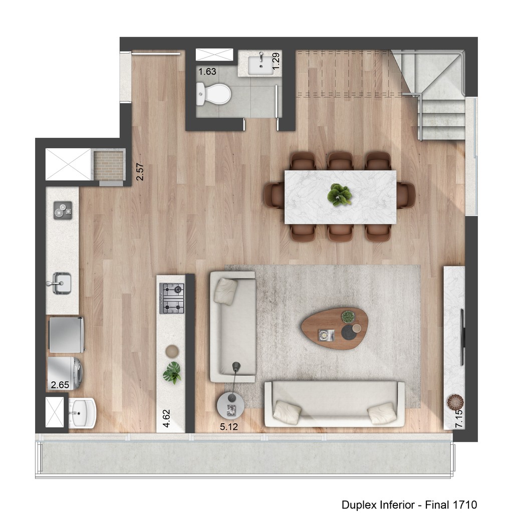 Apartamento à venda com 1 quarto, 43m² - Foto 20