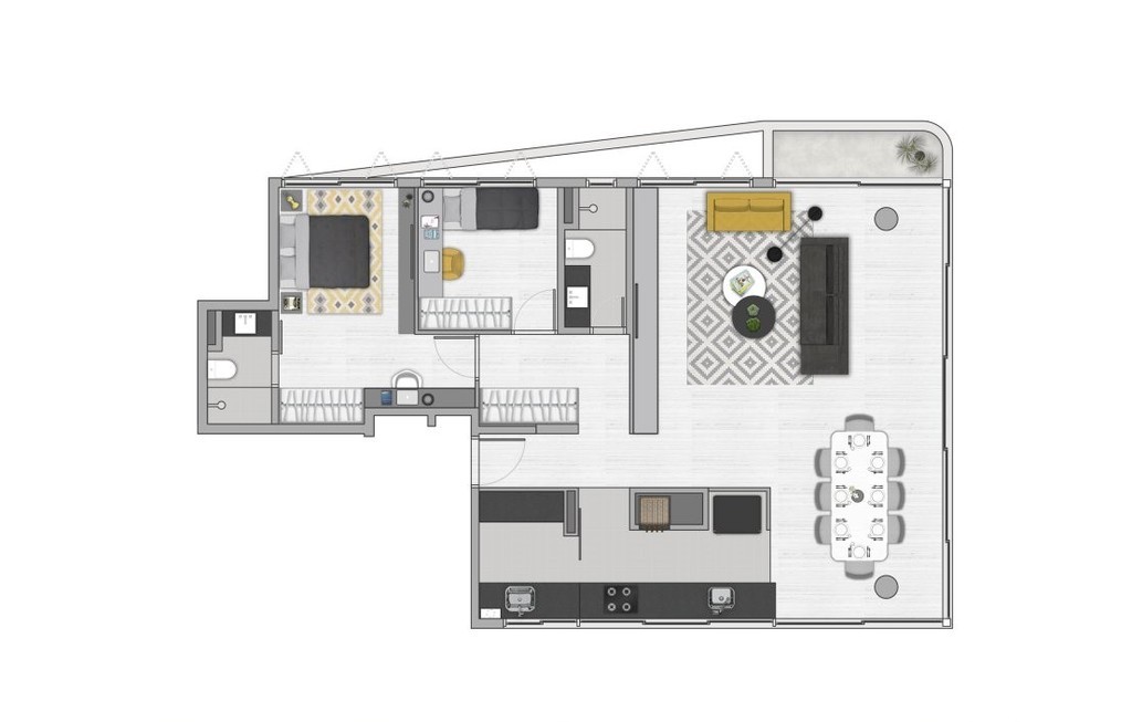 Apartamento à venda com 3 quartos, 110m² - Foto 12