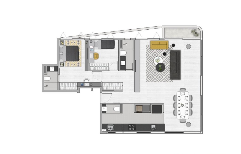 Apartamento à venda com 3 quartos, 110m² - Foto 13