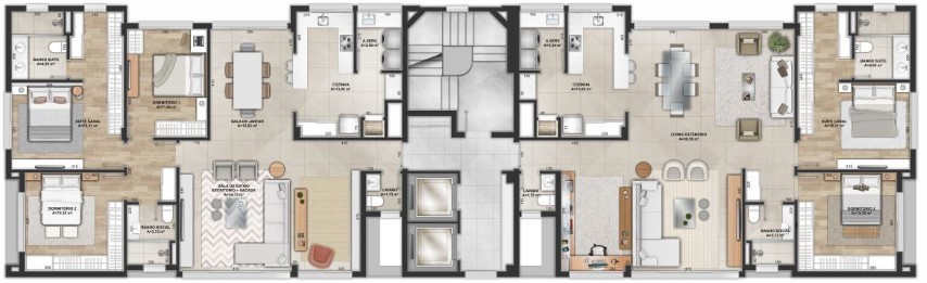 Apartamento à venda com 3 quartos, 143m² - Foto 20