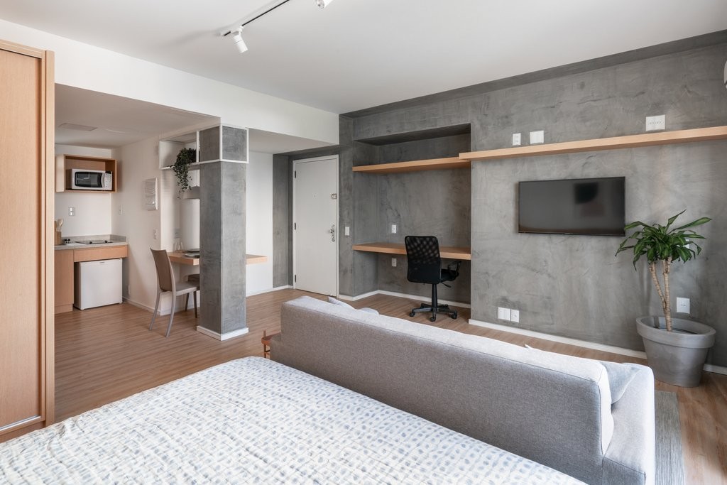 Apartamento à venda com 1 quarto, 32m² - Foto 7