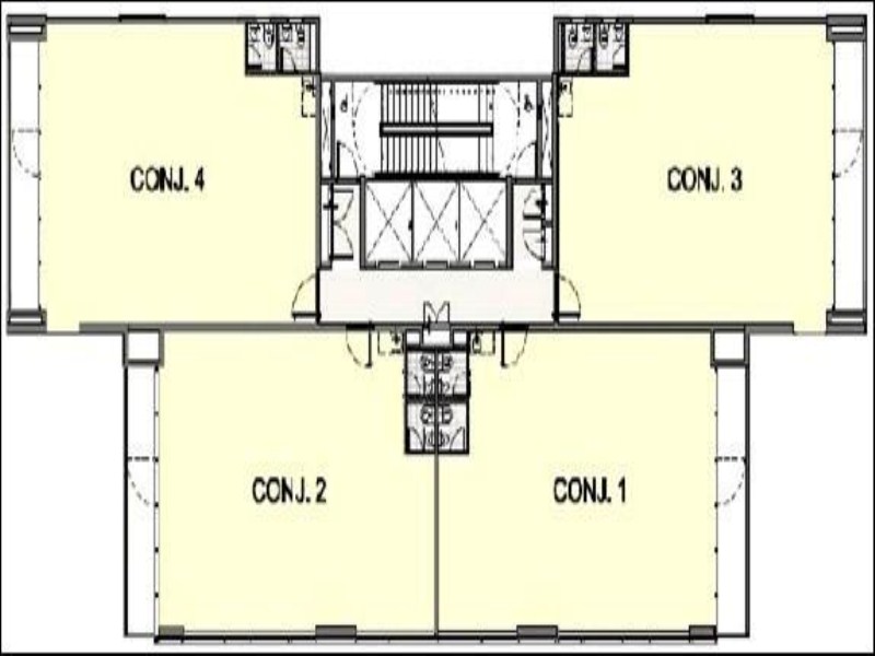 Conjunto Comercial-Sala para alugar, 928m² - Foto 14