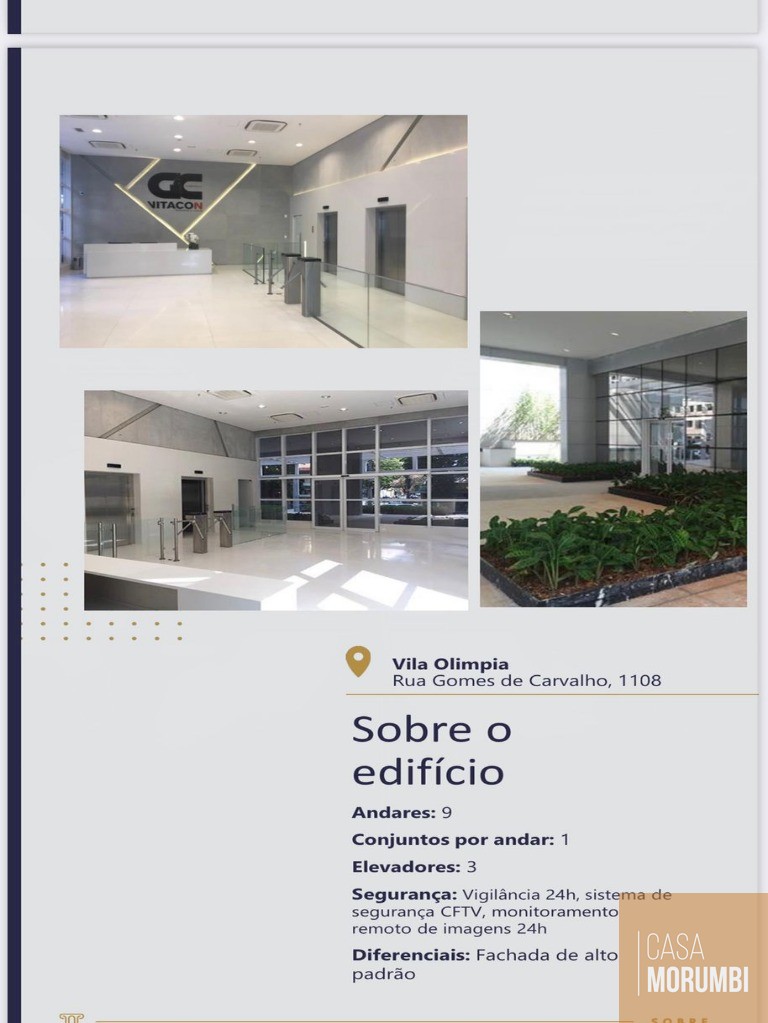 Conjunto Comercial-Sala para alugar, 548m² - Foto 2