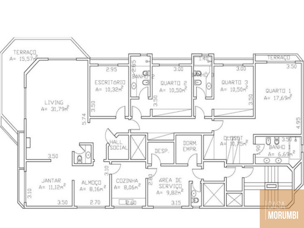 Apartamento à venda com 4 quartos, 220m² - Foto 24