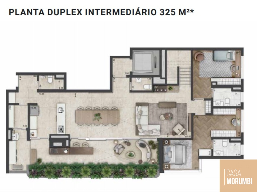 Apartamento à venda com 4 quartos, 325m² - Foto 11