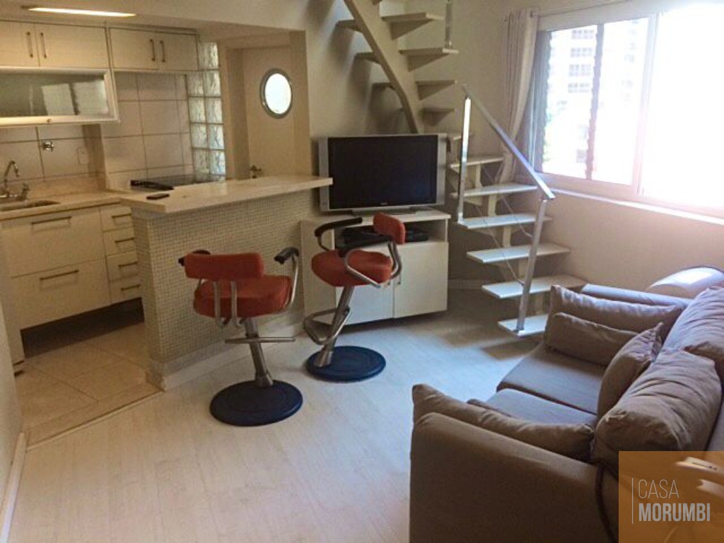 Apartamento à venda e aluguel com 1 quarto, 45m² - Foto 1