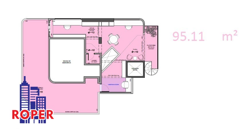 Cobertura à venda com 4 quartos, 642m² - Foto 62