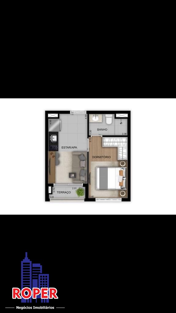 Apartamento para alugar com 1 quarto, 28m² - Foto 27