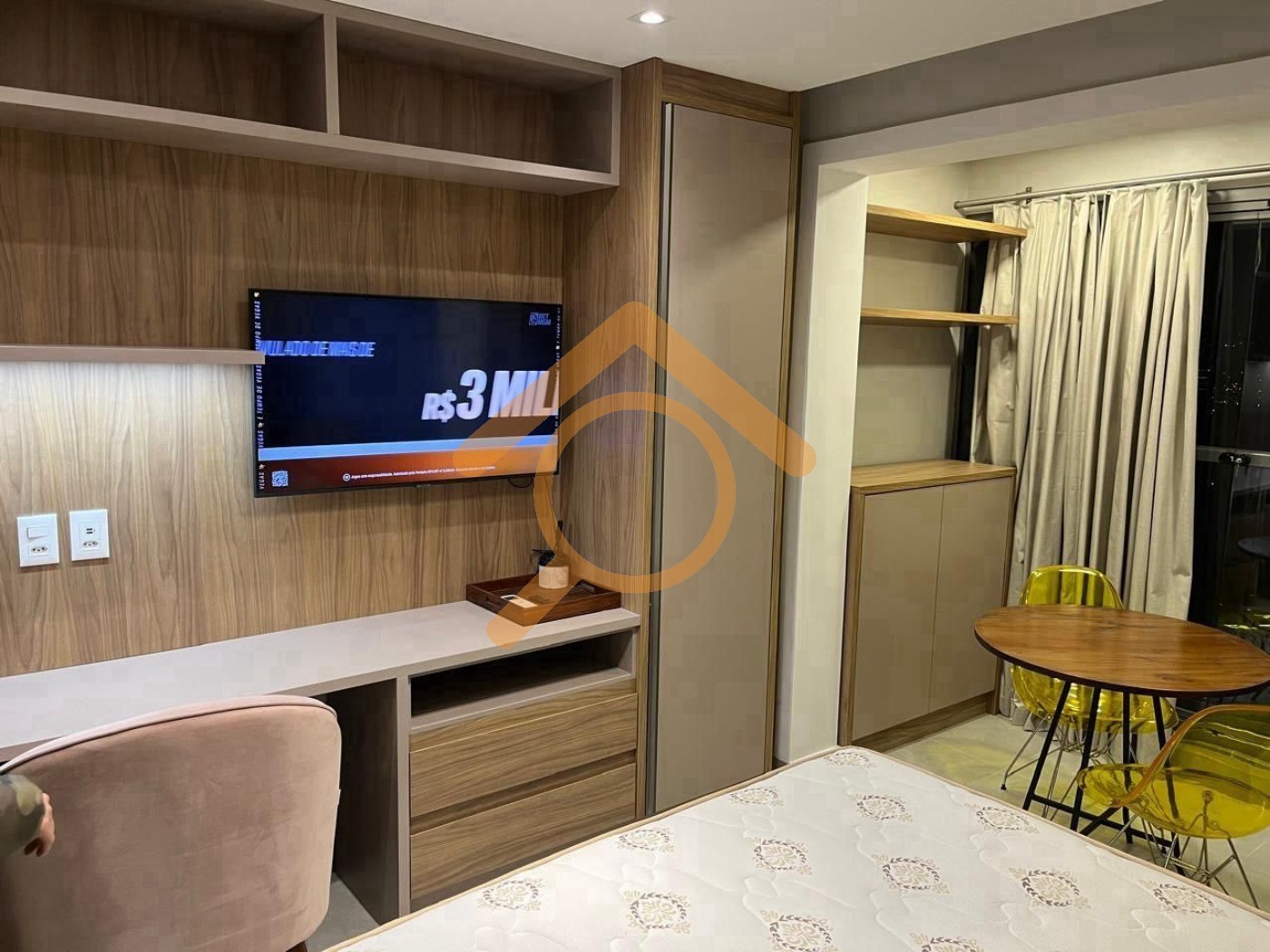 Apartamento, 1 quarto, 25 m² - Foto 1
