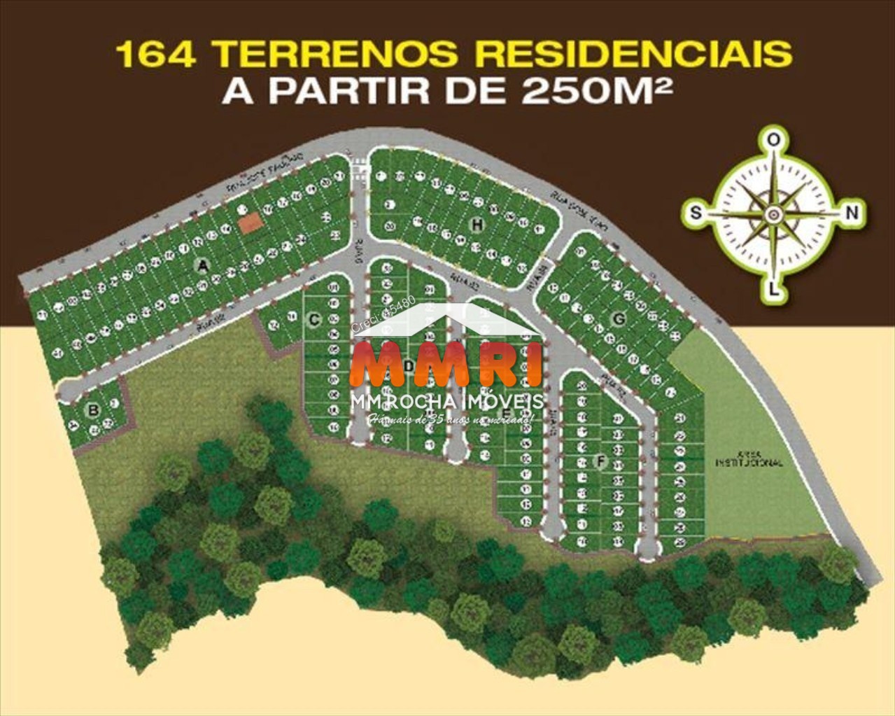 Terreno à venda, 250m² - Foto 1