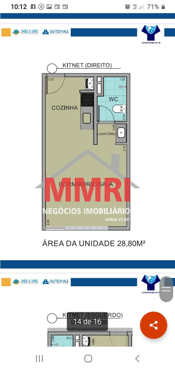 Kitnet-Studio, 28 m² - Foto 25