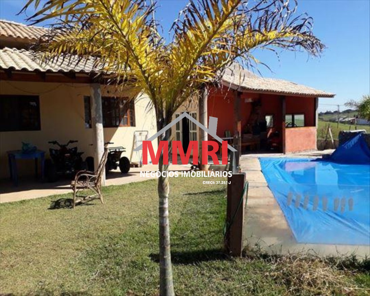 Chácara, 3 quartos, 1000 m² - Foto 2