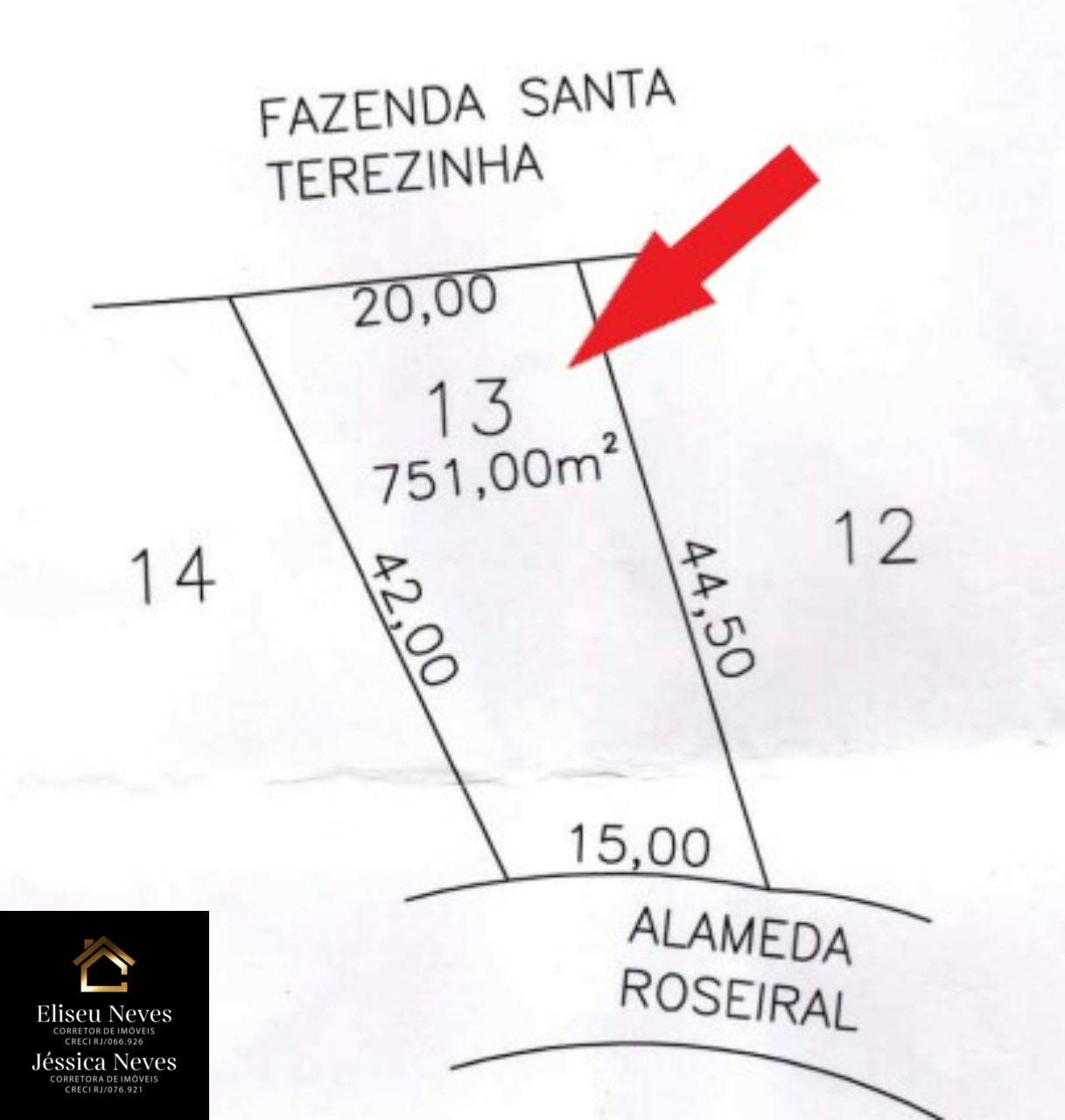 Terreno à venda, 751m² - Foto 10