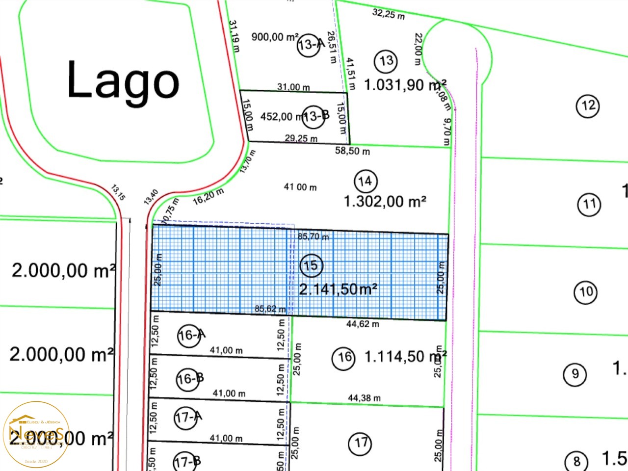 Terreno à venda, 2141m² - Foto 15