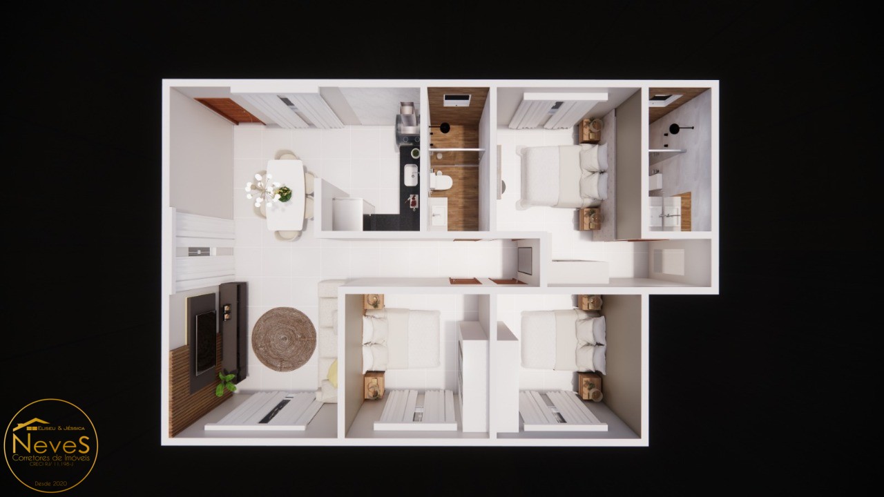 Casa, 3 quartos - Foto 20