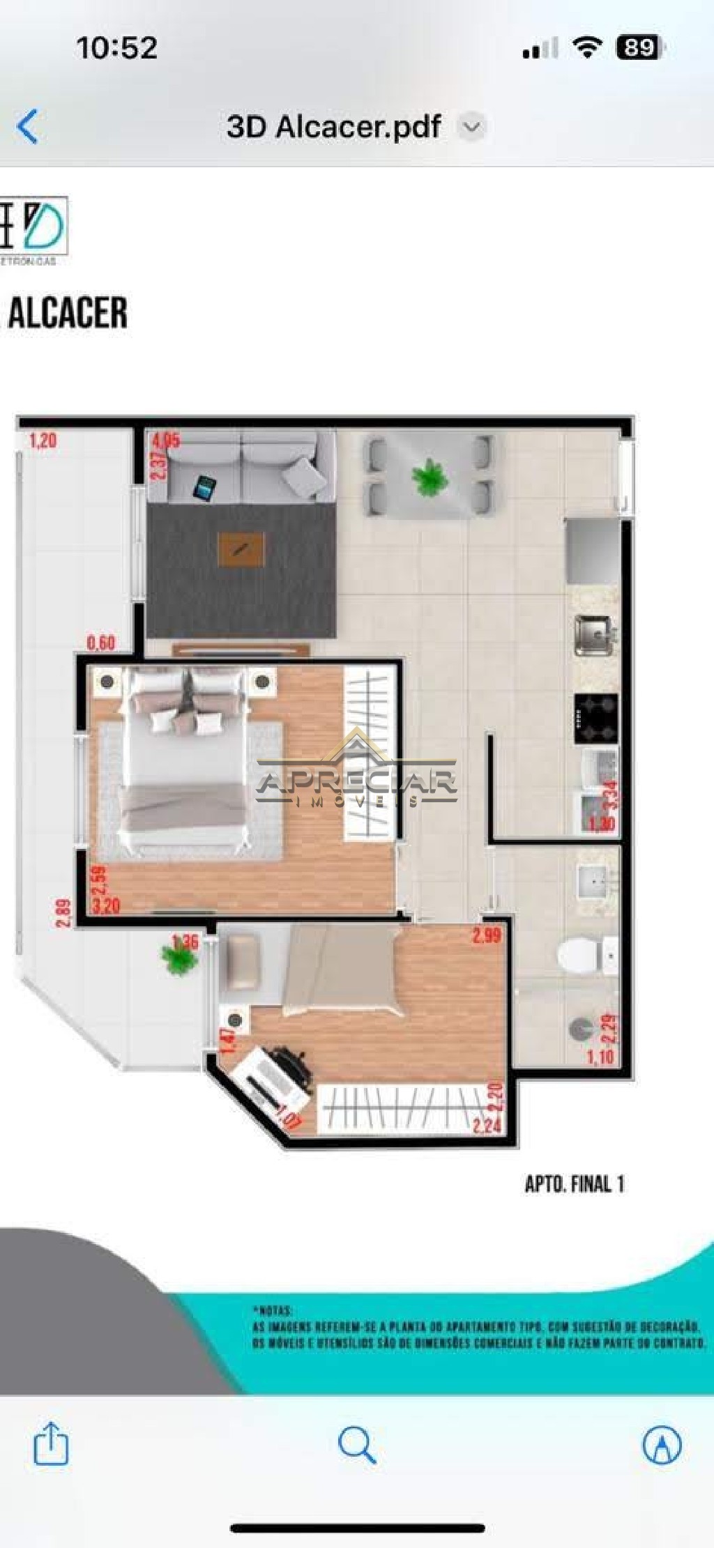 Apartamento à venda com 2 quartos, 53m² - Foto 5