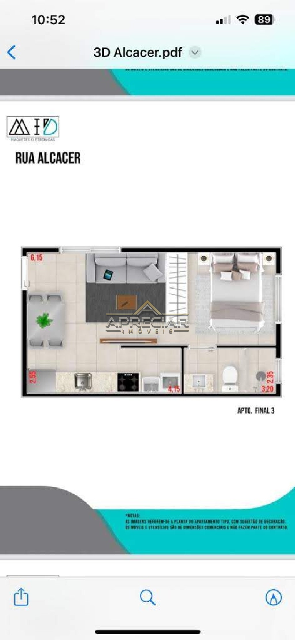 Apartamento à venda com 2 quartos, 53m² - Foto 3