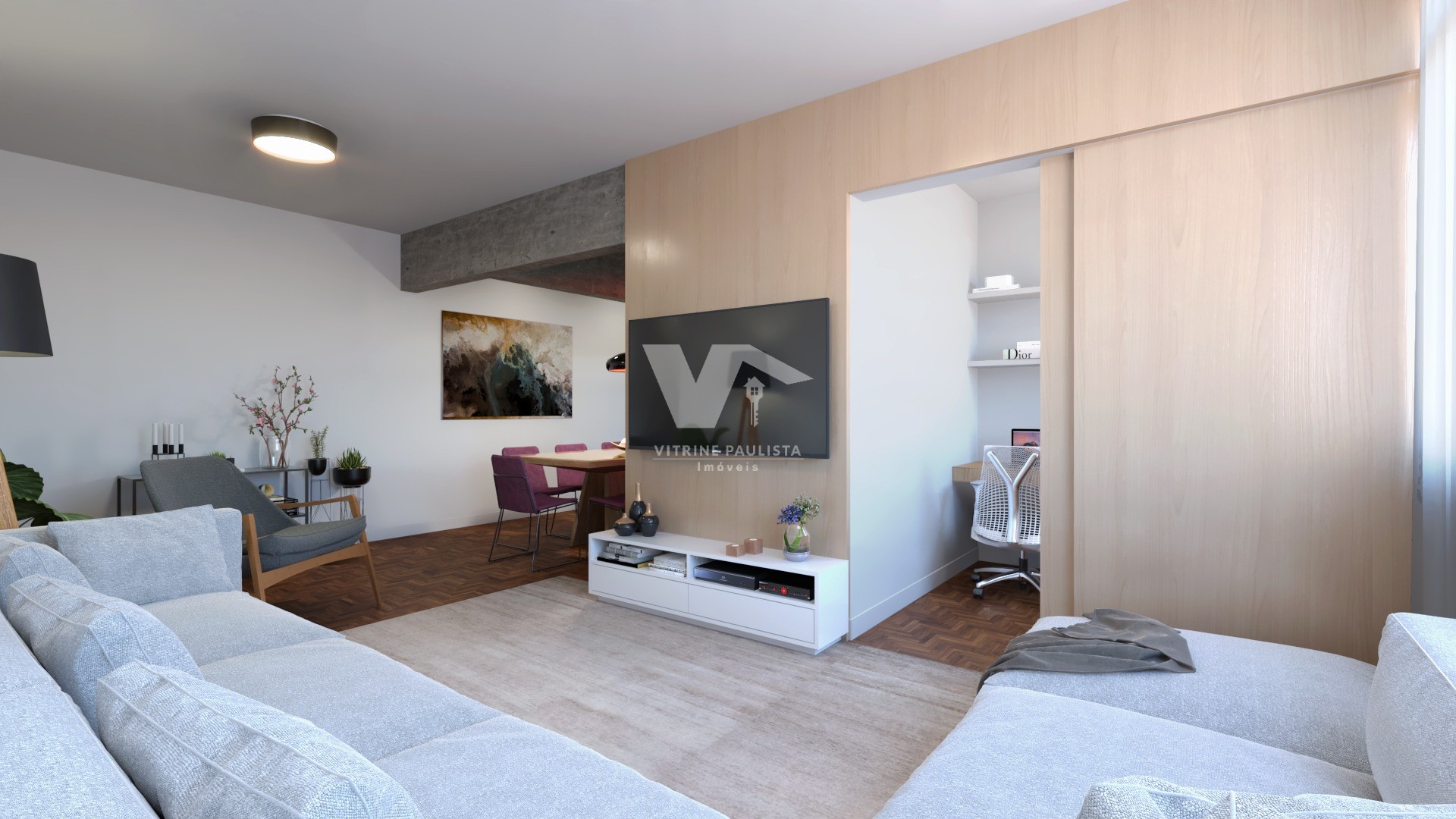 Apartamento à venda com 2 quartos, 107m² - Foto 3