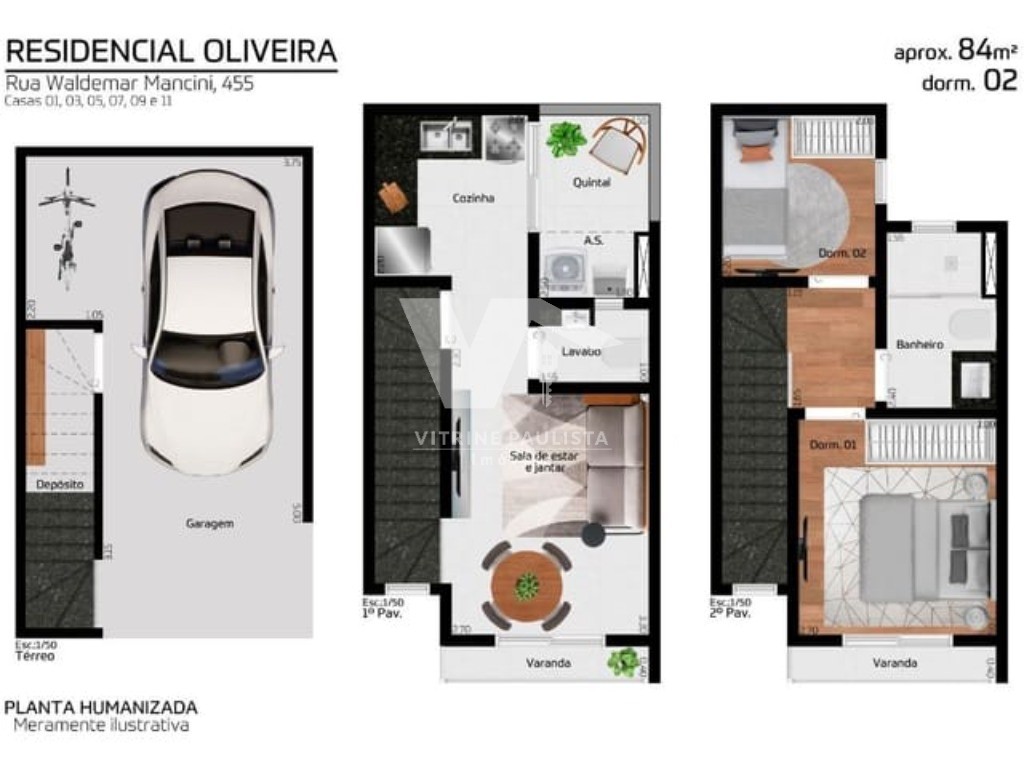 Casa, 2 quartos, 65 m² - Foto 4