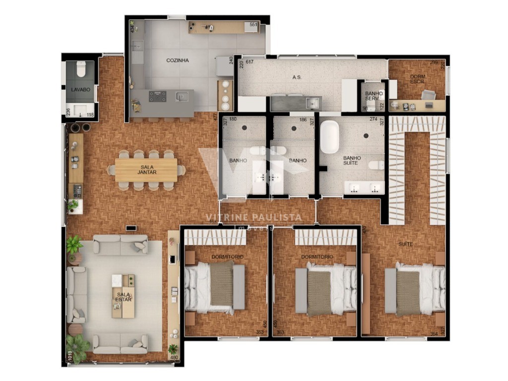 Apartamento, 3 quartos, 220 m² - Foto 16