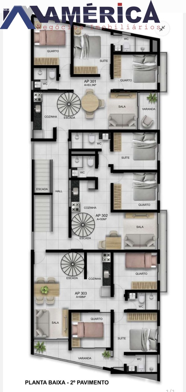 Apartamento à venda com 2 quartos, 50m² - Foto 7